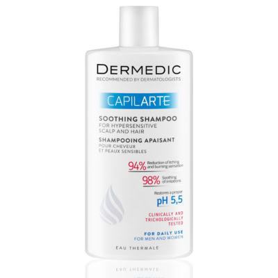 Dermedic Capilarte Shampooing Normalisant pour Cheveux Hypersensible
