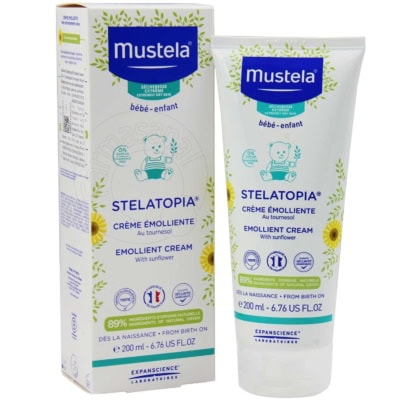 Mustela Stelatopia Crème Emolliente Visage Bébé