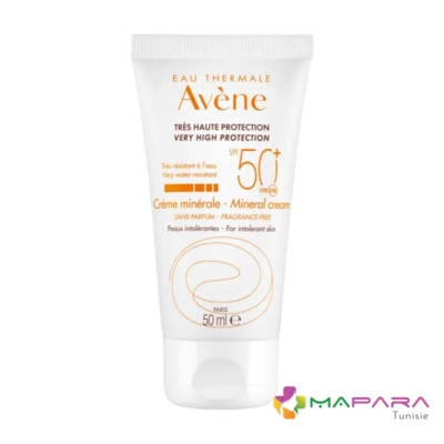 Avene Creme Minerale Haute Protection SPF50
