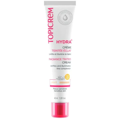 Topicrem HYDRA+ Teintée Éclat Light SPF50