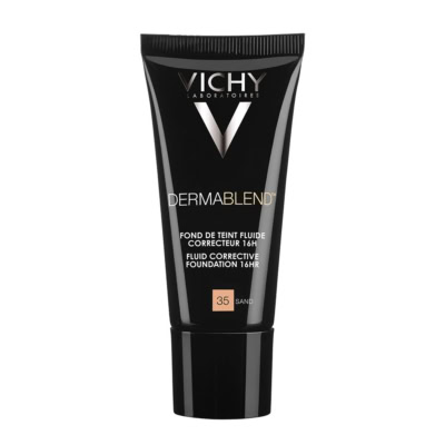 Vichy Dermablend Fond de Teint fluide correcteur 16h Teinte 35 Sand