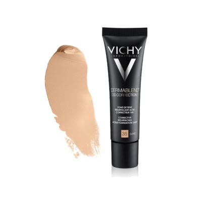 Vichy Dermablend 3D Correction fond de teint peaux acnéique SAND 35