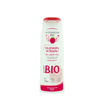 ALPHANOVA Va Prendre Ta Douche Gel Lavant Enfants Bio Fraise