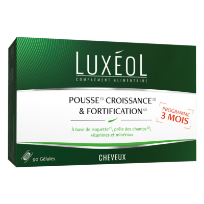 LUXEOL CHEVEUX Pousse Croissance Fortification 90 Gelules