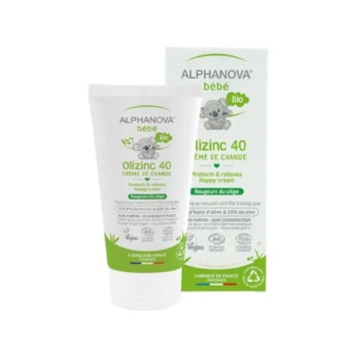 ALPHANOVA Bebe Bio Olizinc 40 De Change 50gr