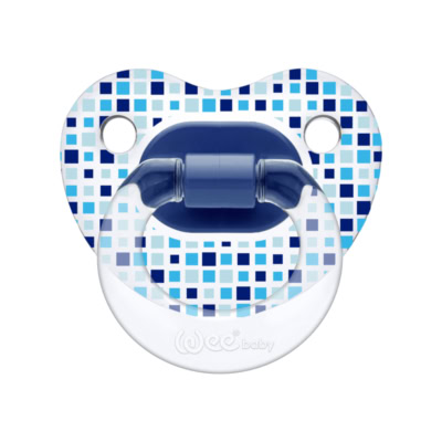 WEE BABY Sucette Transparente Decoree 18M+ 838