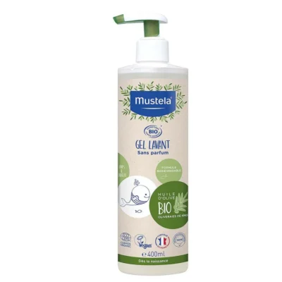 Mustela gel lavant corps cheveux Bio