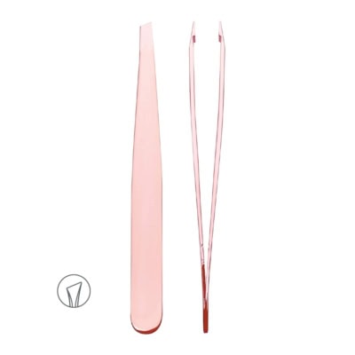 TITANIA Pince à Epiler Incliné 1091 75RGB B