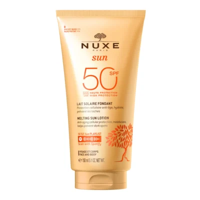 Nuxe Sun Lait Fondant Haute Protection Visage Corps SPF50