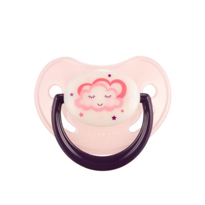 Canpol Sucette Orthodontique en silicone 0-6M « NIGHT DREAMS »