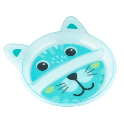 Canpol Assiette Divisée en Plastique HAPPY FACES
