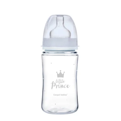 CANPOL BABIES Biberon Anti Colique Col Large Royal Baby