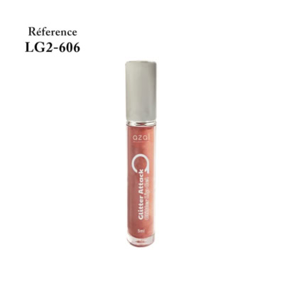 Azal Lip Gloss Glitter Attack 606