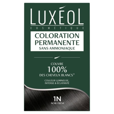 Luxeol Coloration Permanente 1N Ebène