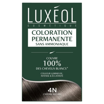 Luxeol Coloration Permanente 4N Châtain