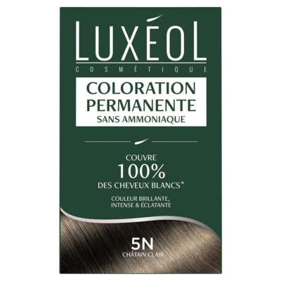 Luxeol Coloration Permanente 5N Châtain Clair