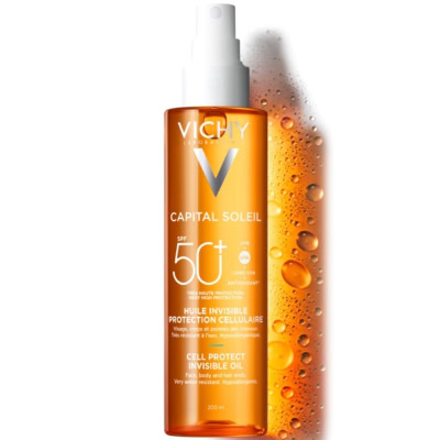 Vichy Capital Soleil Huile de Protection Cellulaire SPF50+