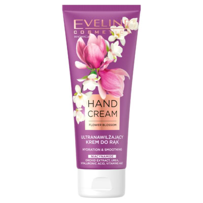 Eveline Flower Blossom Nicinamide Hydratante en Profondeur Mains