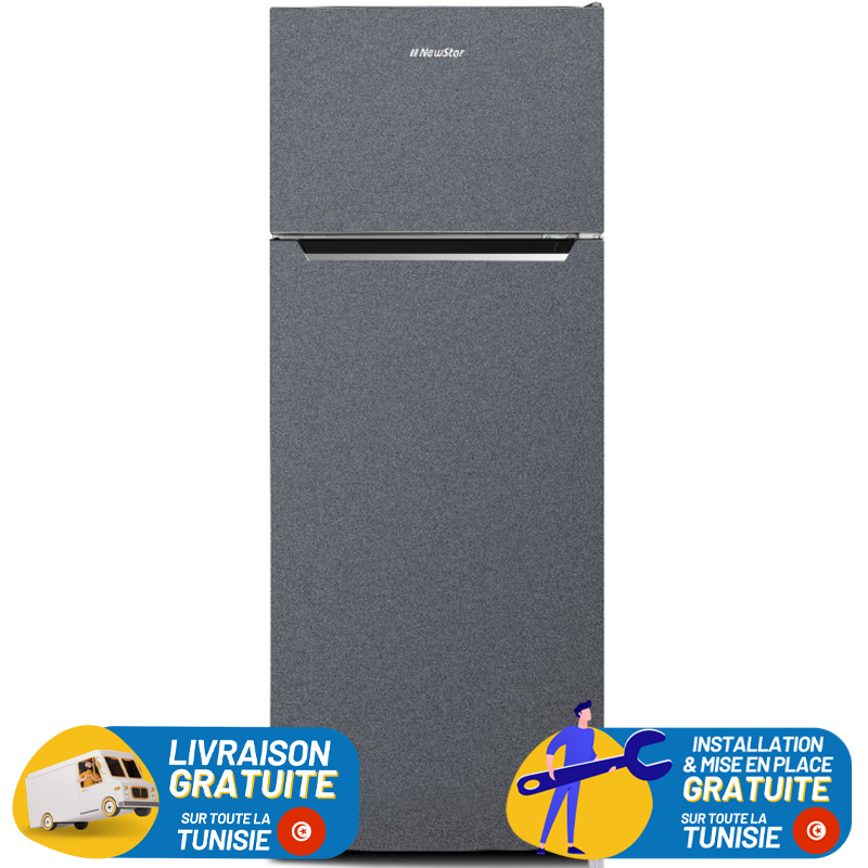NEWSTAR De Frost Double Portes 211 Litres