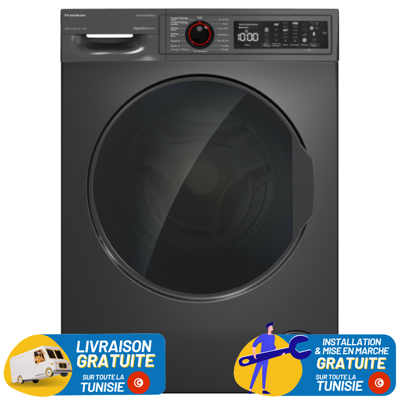 Premium Séchante Frontale Premium INVERTER 10Kg ALLPS101400DG01