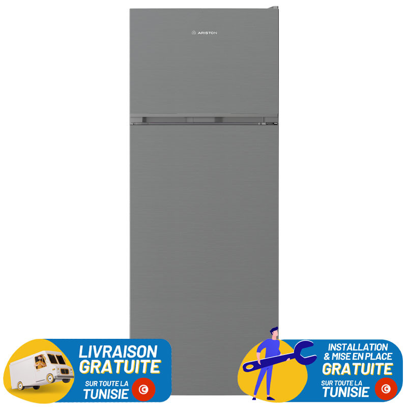 ARISTON No Frost INVERTER Double Portes 455 Litres INOX