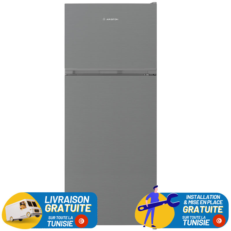 ARISTON No Frost INVERTER Double Portes 420 Litres INOX