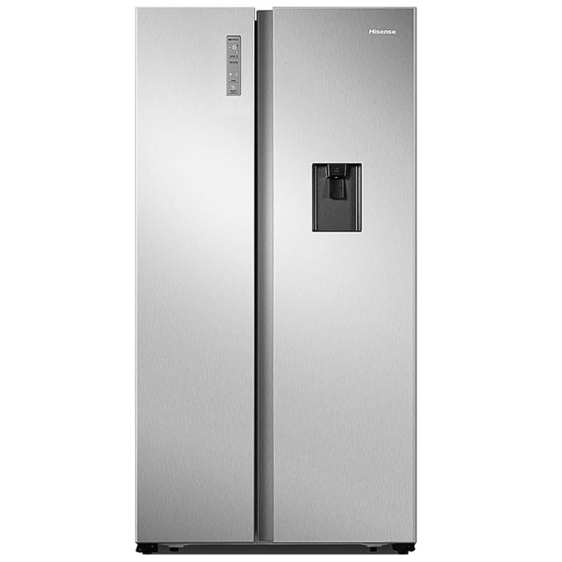 Hisense NoFrost Inverter Side By Side 519Litres Inox