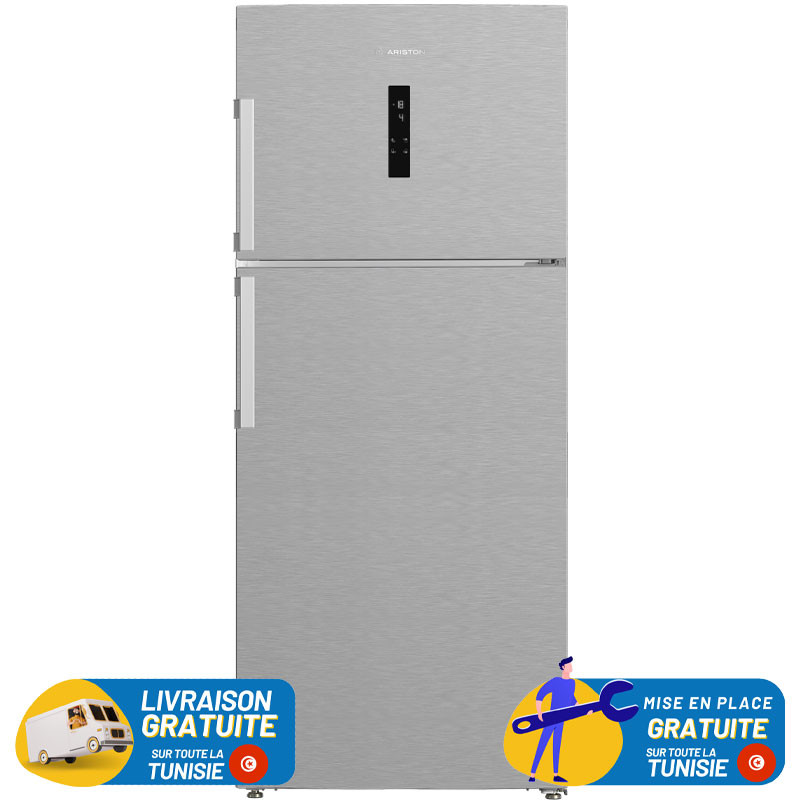 ARISTON No Frost DOUBLE PORTES 623 Litres Inox