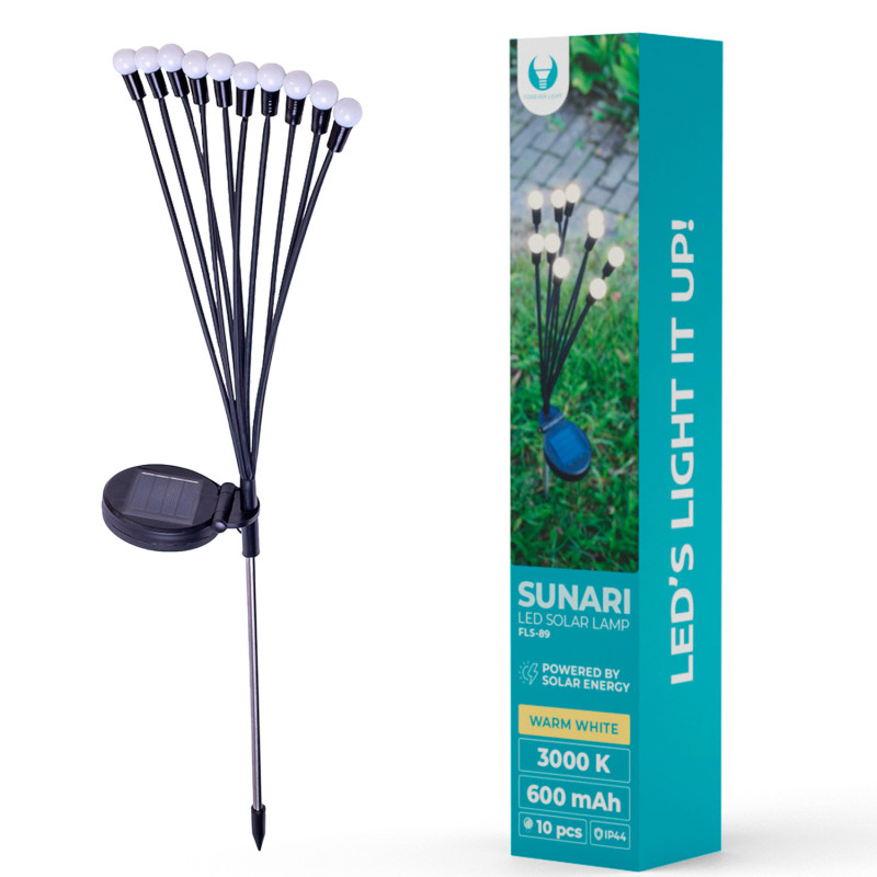Forever Solaire LED SUNARI FLS-89 Lucioles FLS-89 Solaires X10 3000K 600mAh