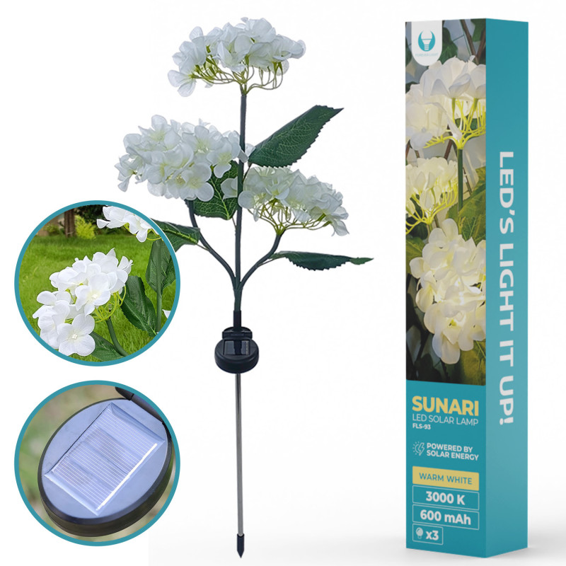 Forever Solaire LED Forever Light SUNARI FLS-93 Hortensias 3000K 600mAh
