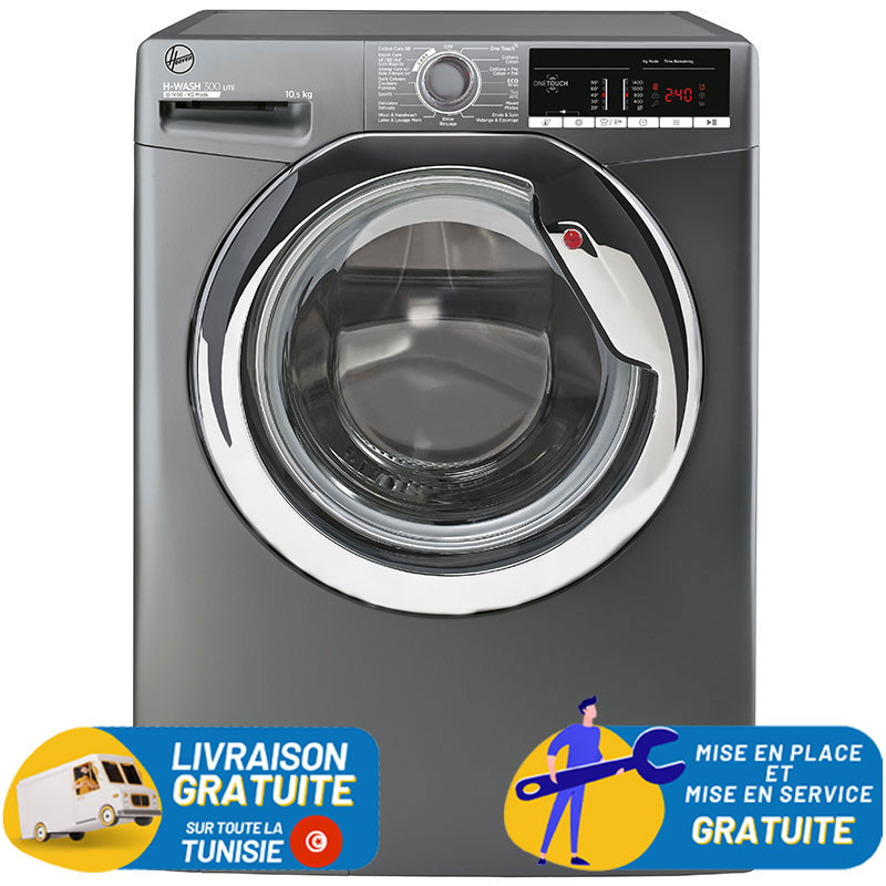 Hoover Linge Hoover H-WASH 300 LITE 10.5 KG Smart 1400 Trs