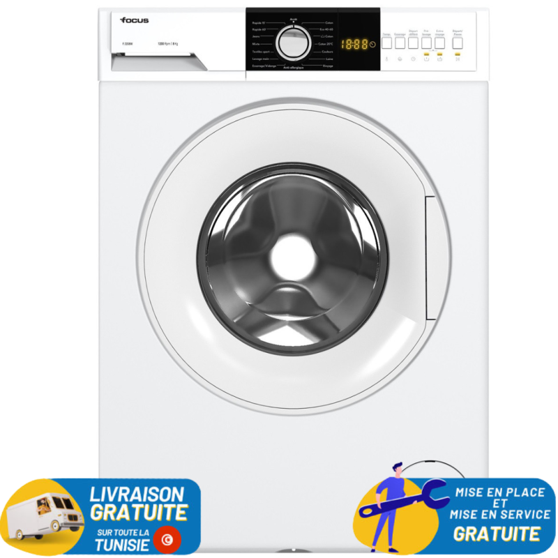 Frontale Focus F.1208W 8 Kg 1200 Tours F.1208W